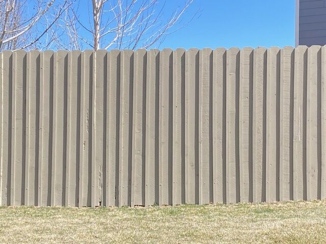 Rock Creek subdivision in Superior cedar fencing
